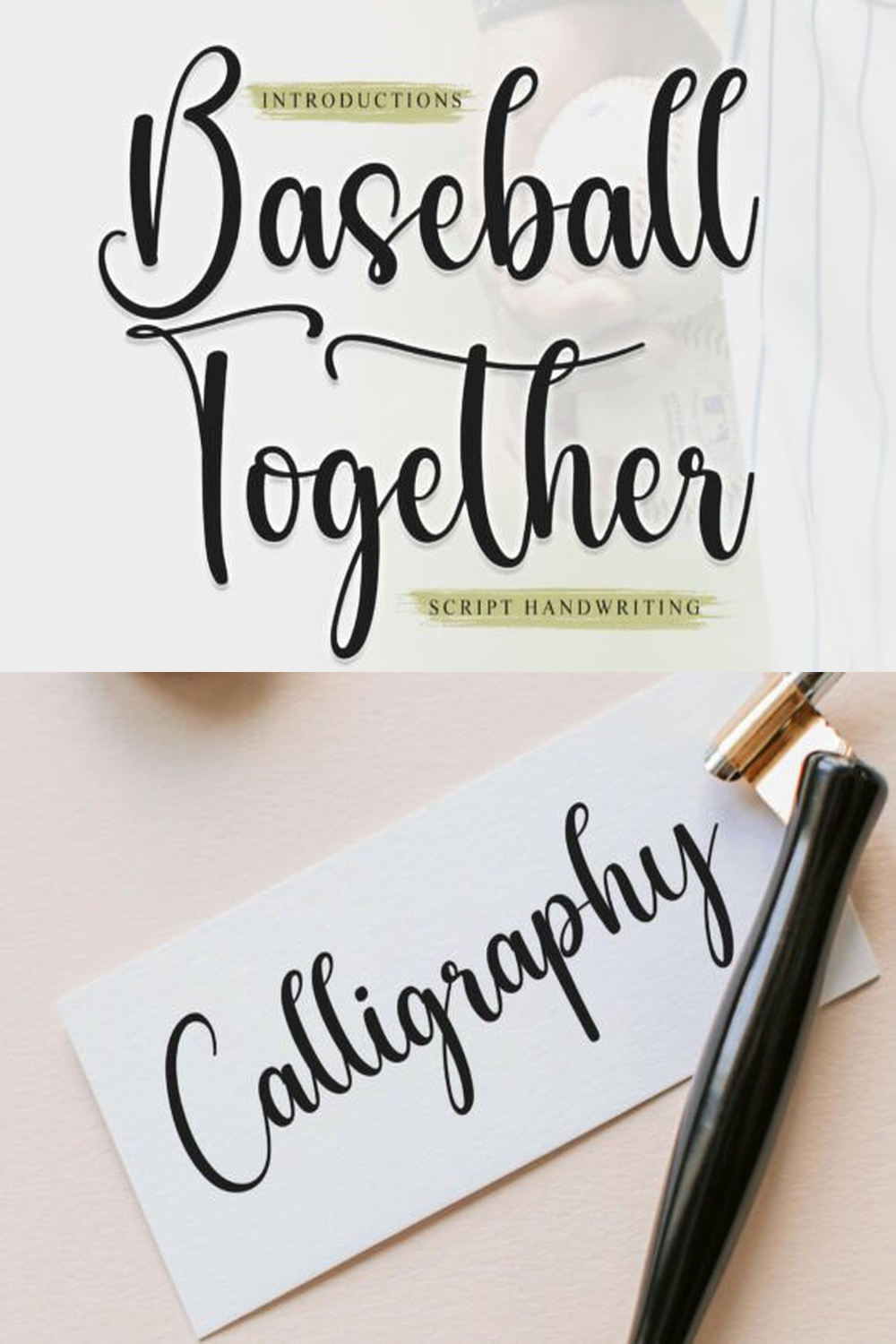 Baseball Together Font