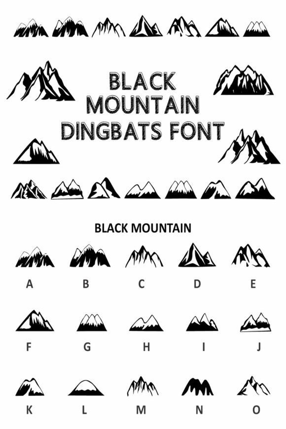 Black Mountain Font
