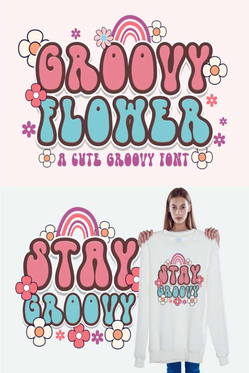 Groovy Flower Font