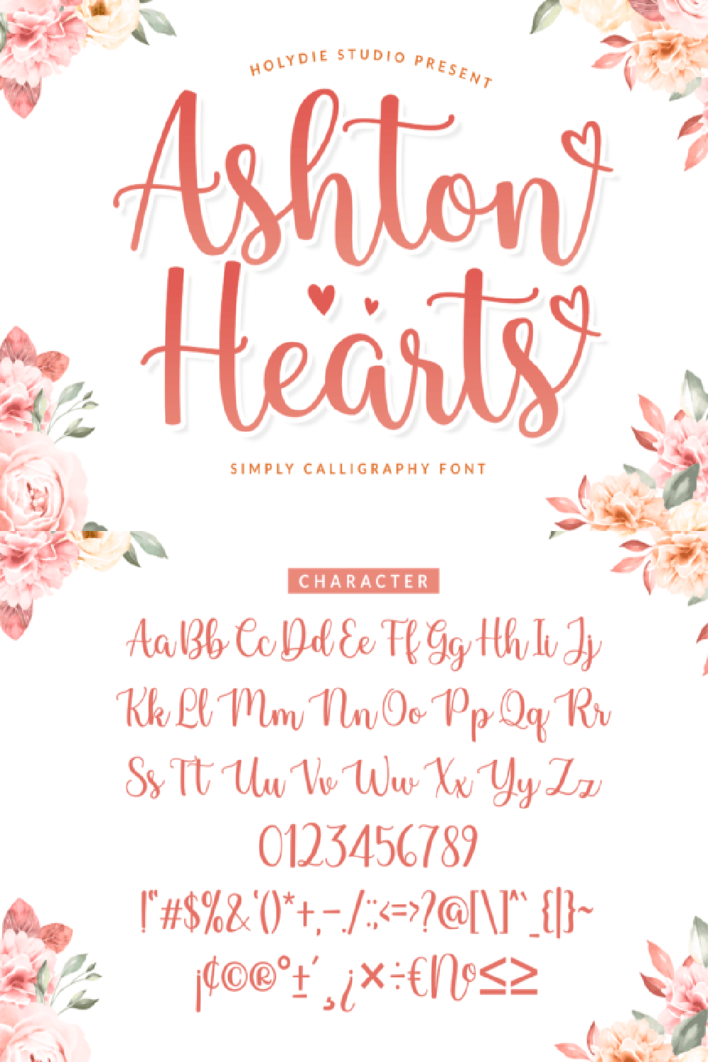 Ashton Hearts Font