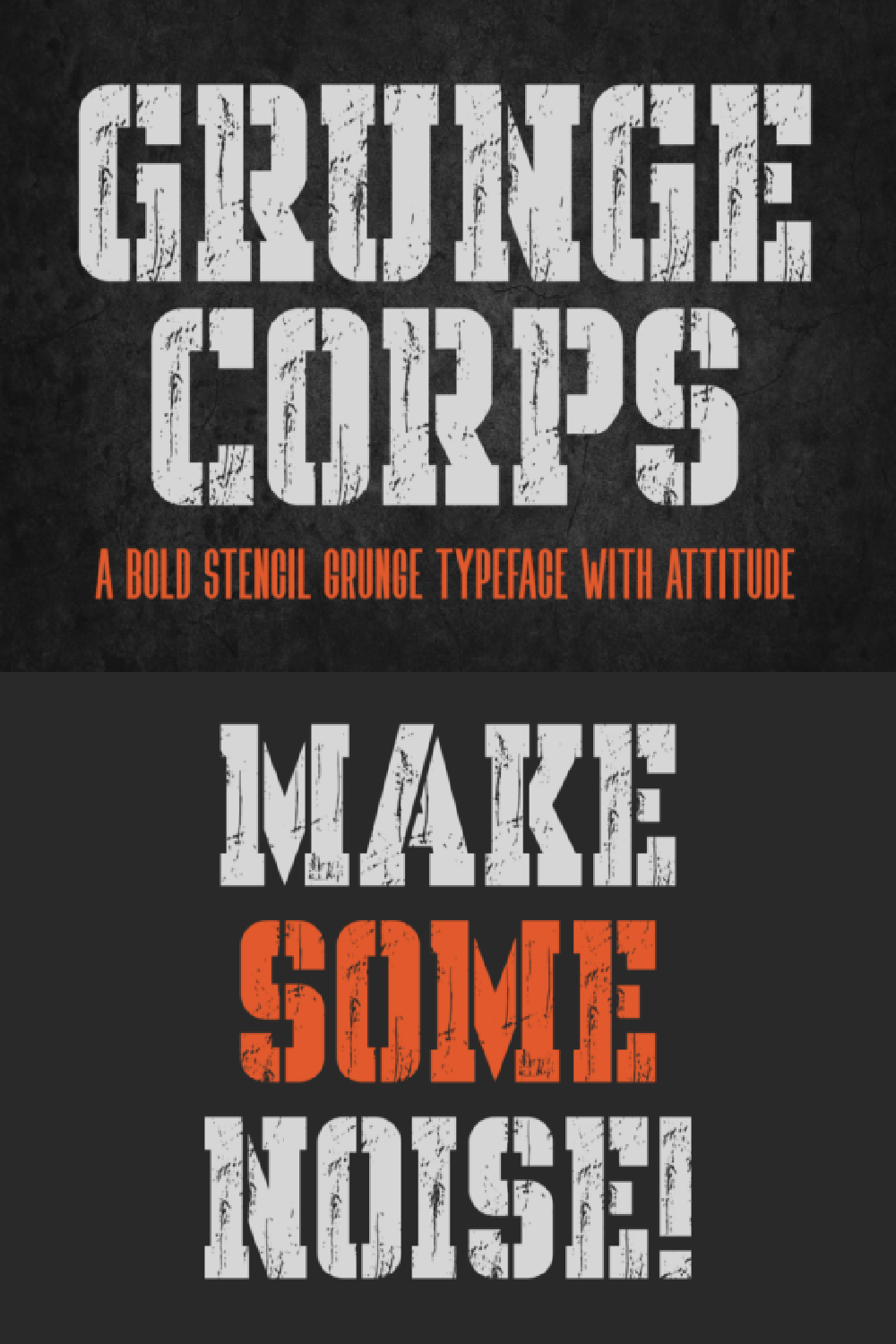 Grunge Corps Font