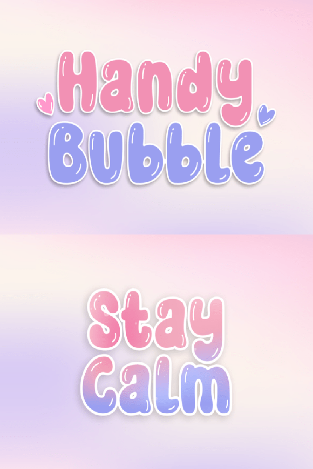 Handy Bubble Font