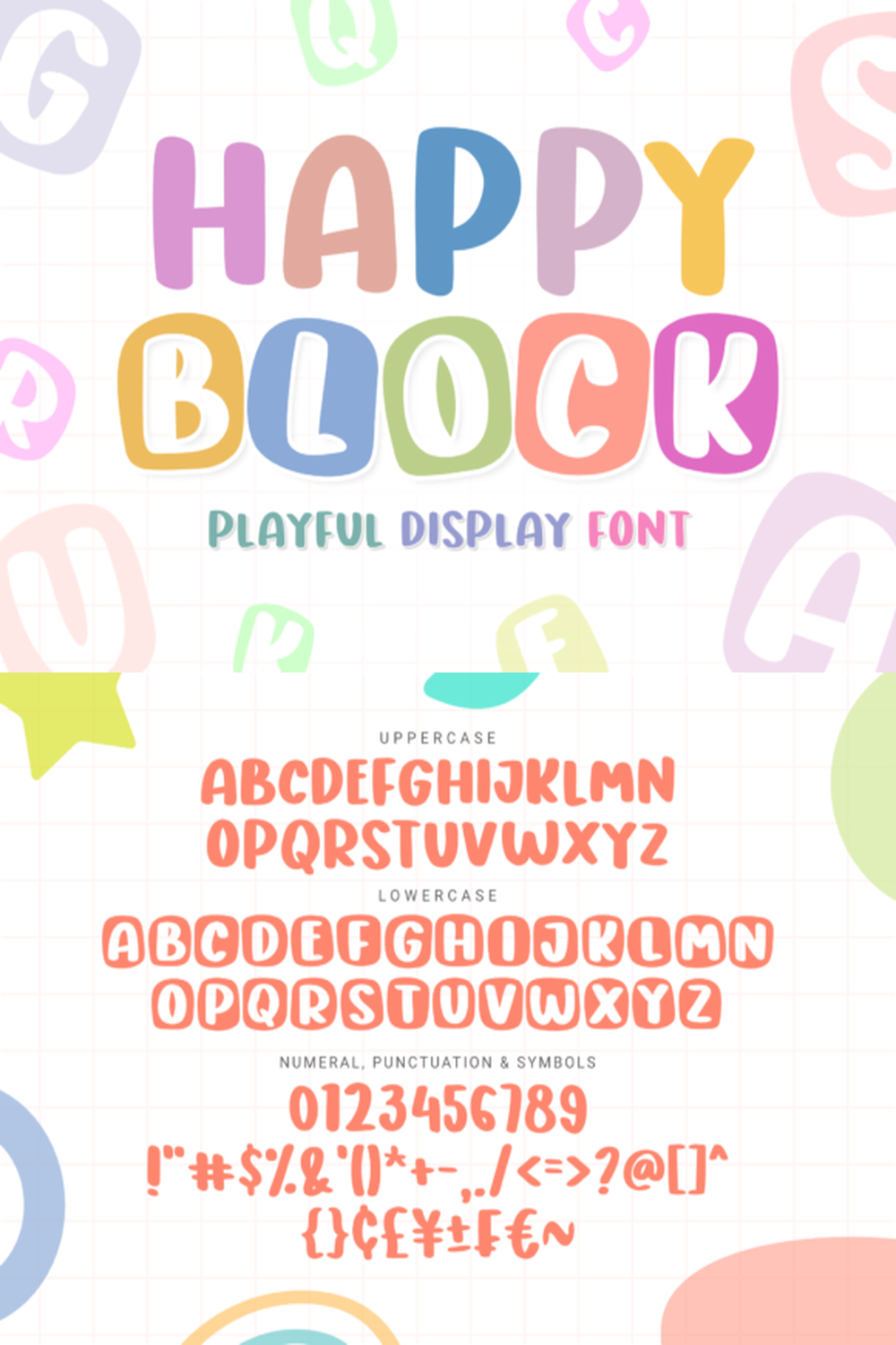 Happy Block Font