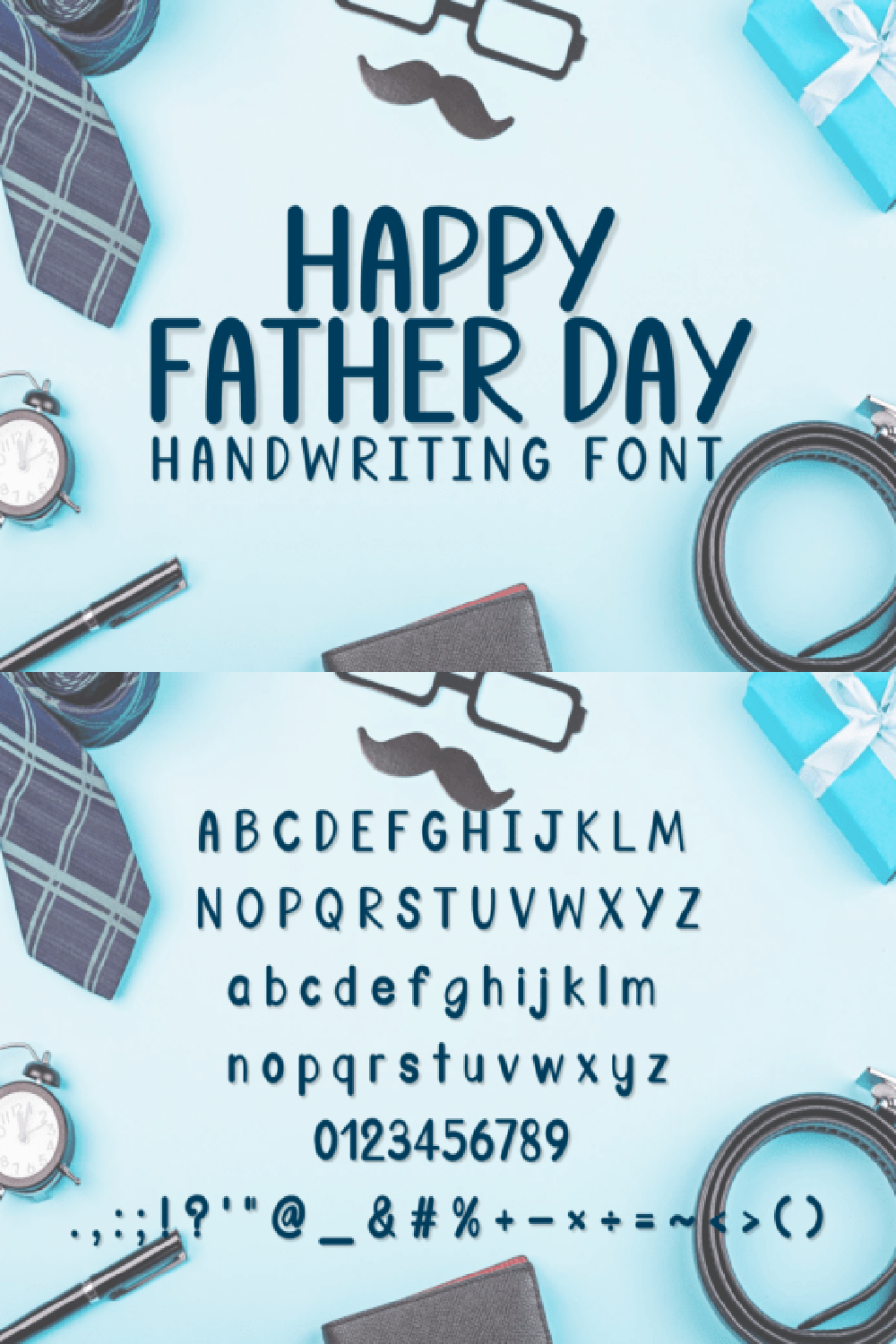 Happy Father Day Font