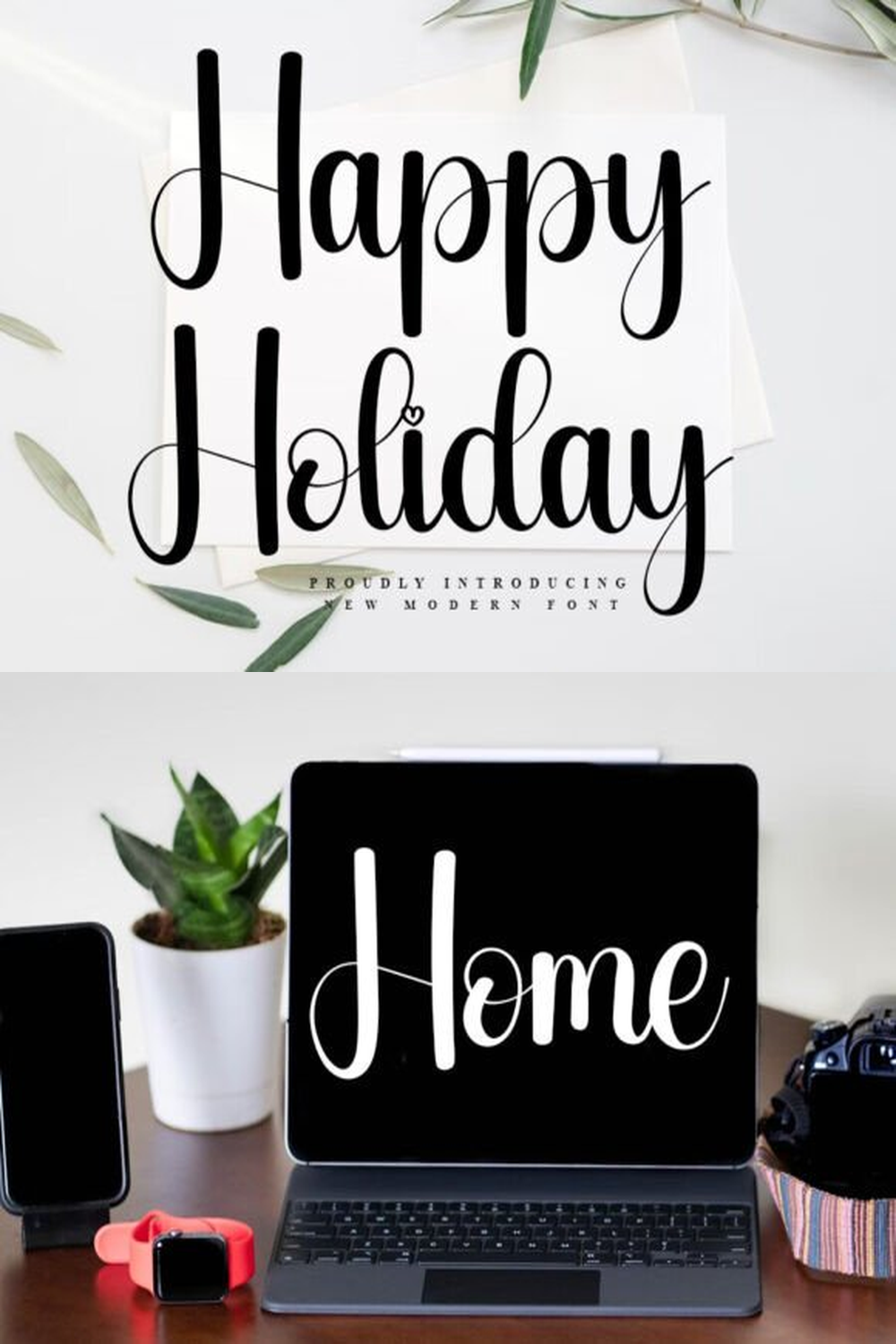 Happy Holiday Font