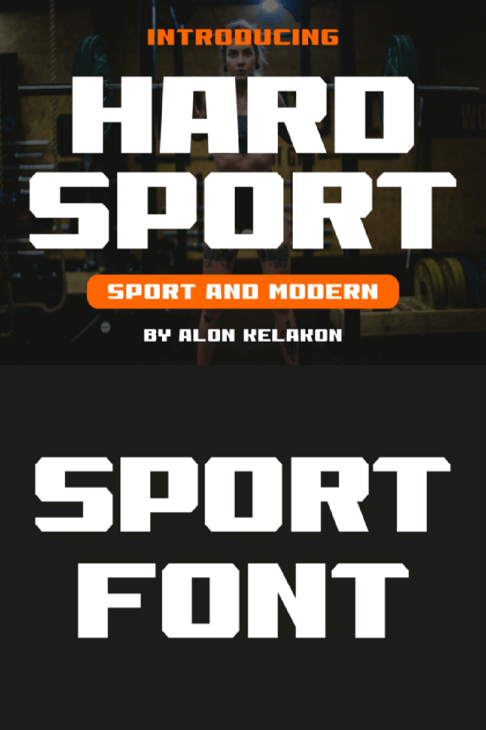 Hard Sport Font