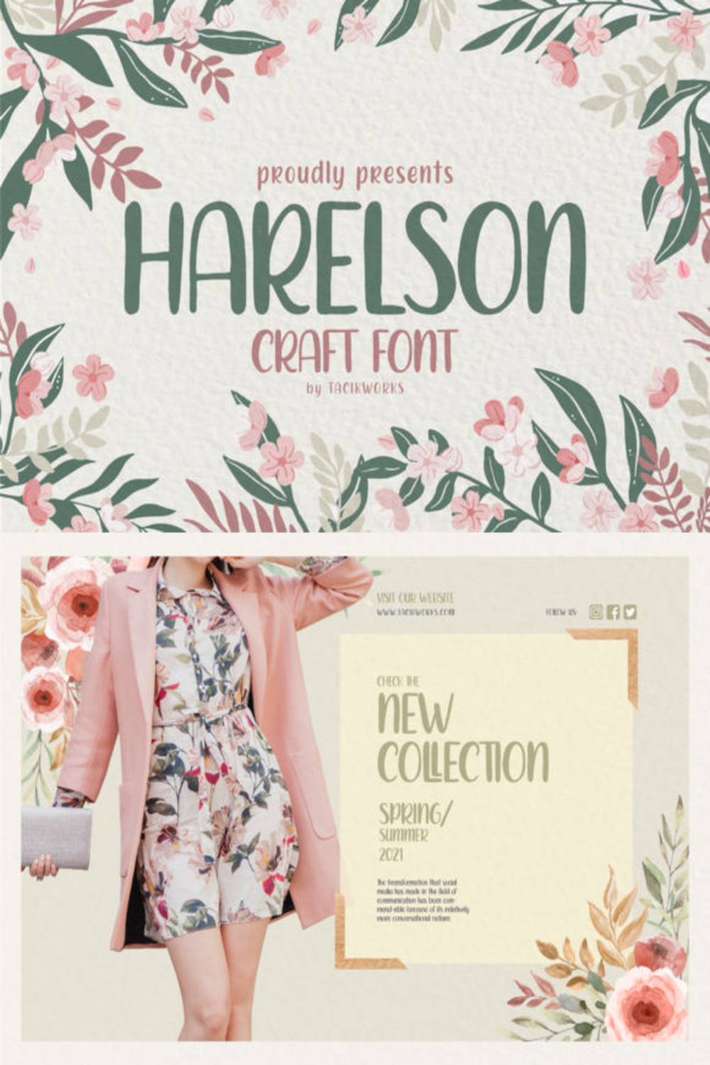 Harelson Craft Font