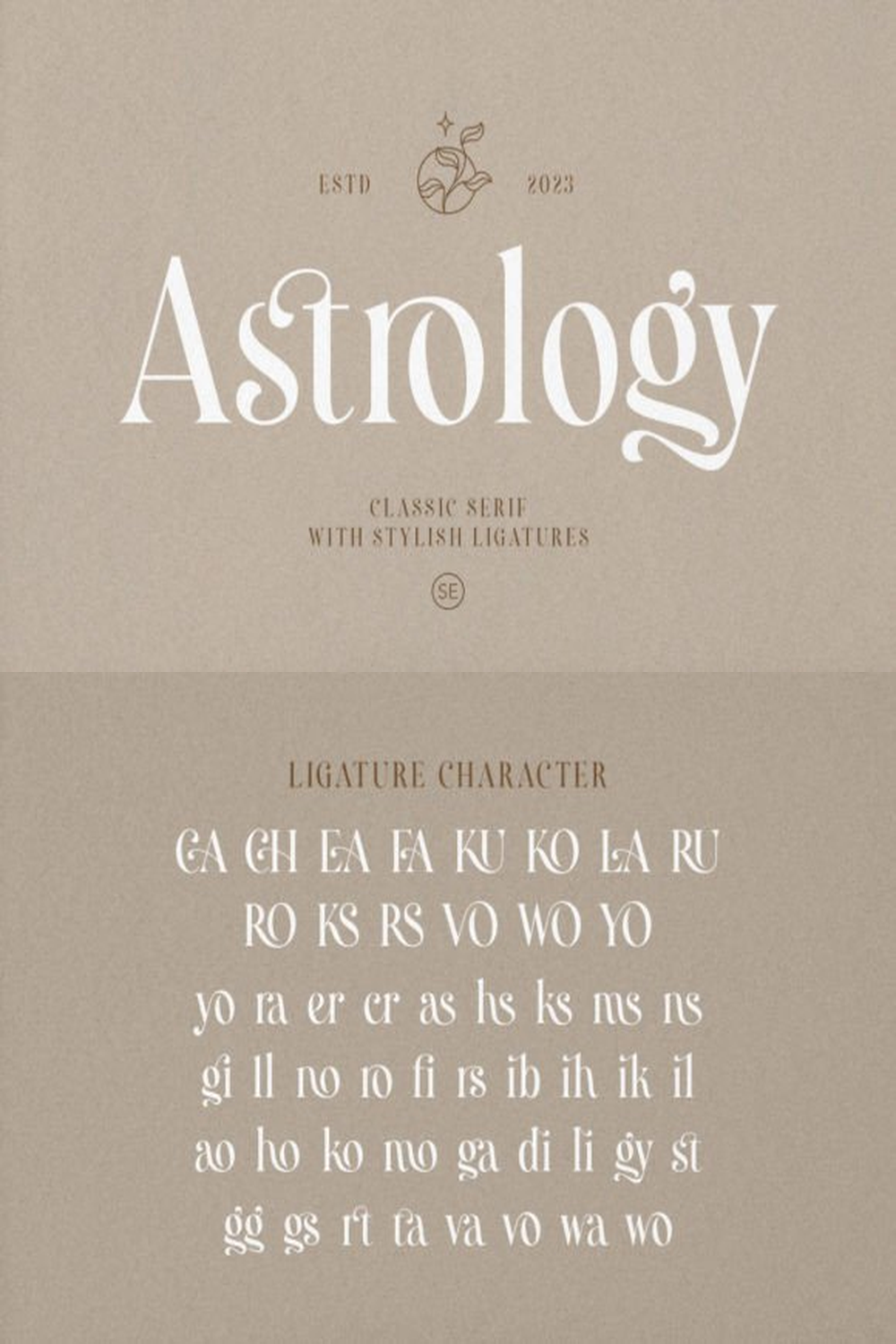 Astrology Font