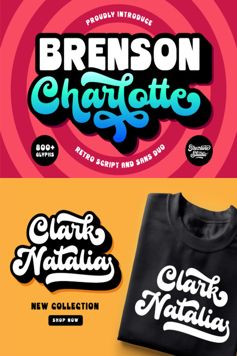 Brenson Charlotte Font