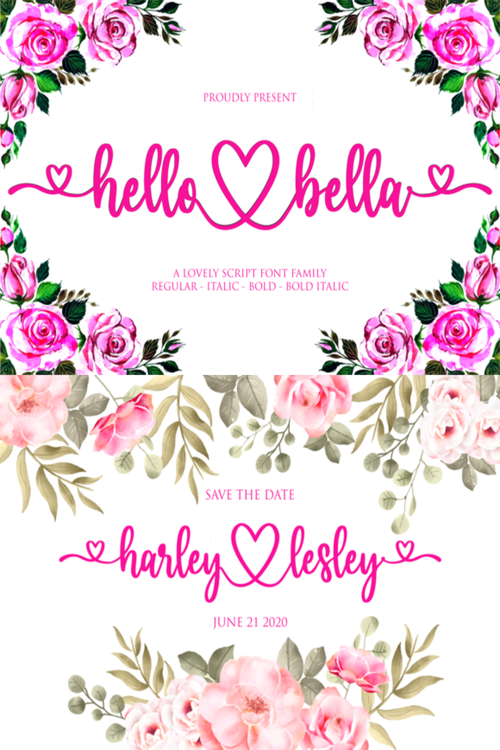 Hello Bella Font