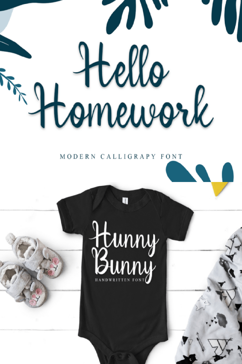 Hello Homework Font