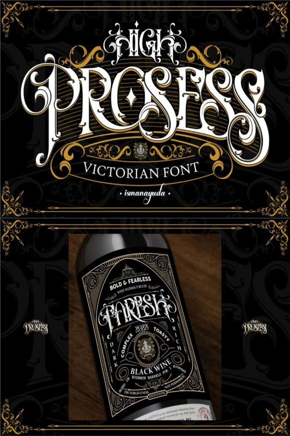 High Prosess Font