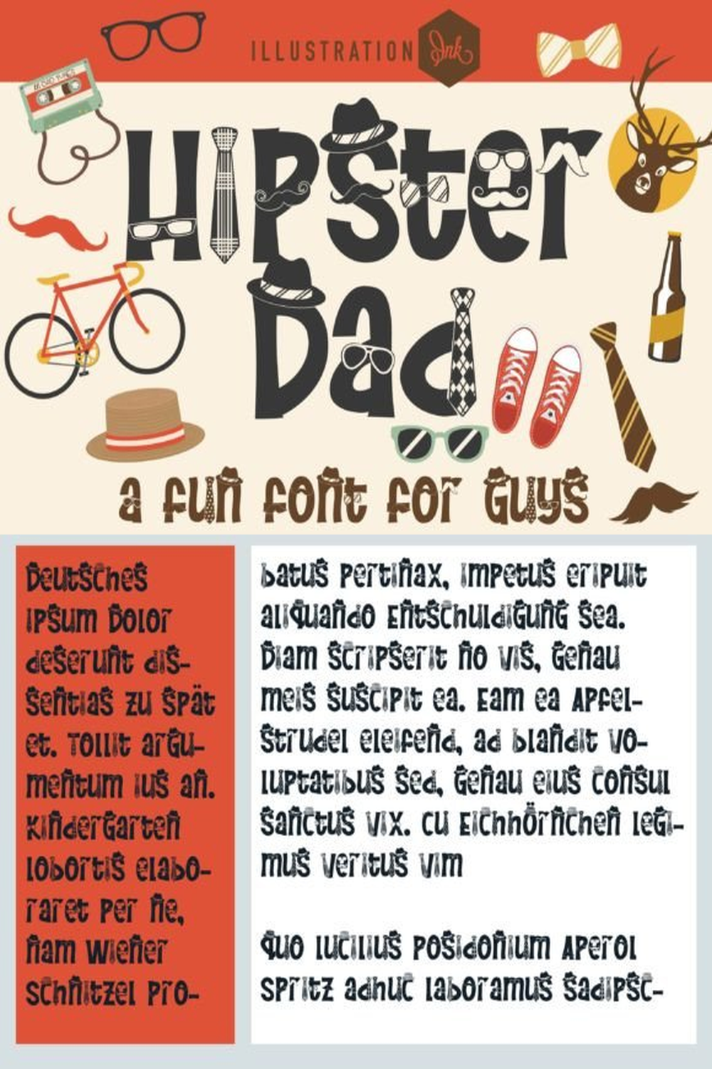 Hipster Dad Font