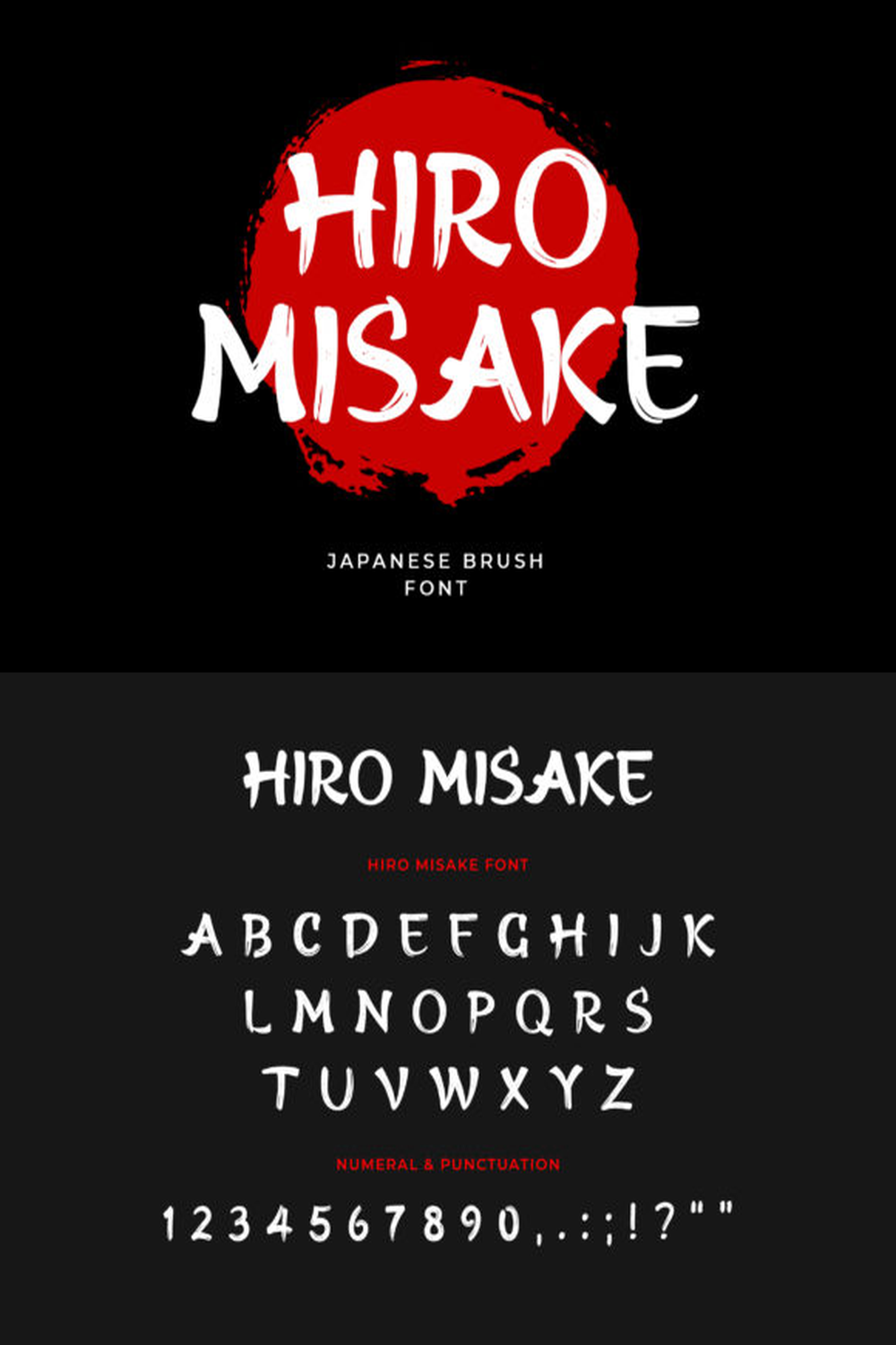 Hiro Misake Font