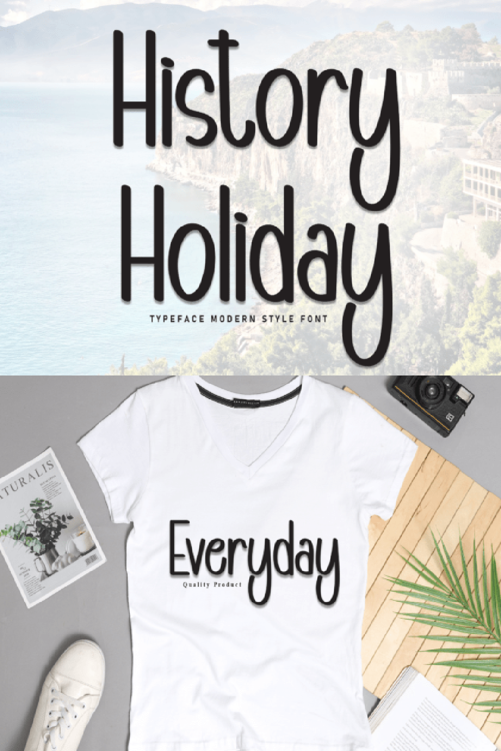 History Holiday Font