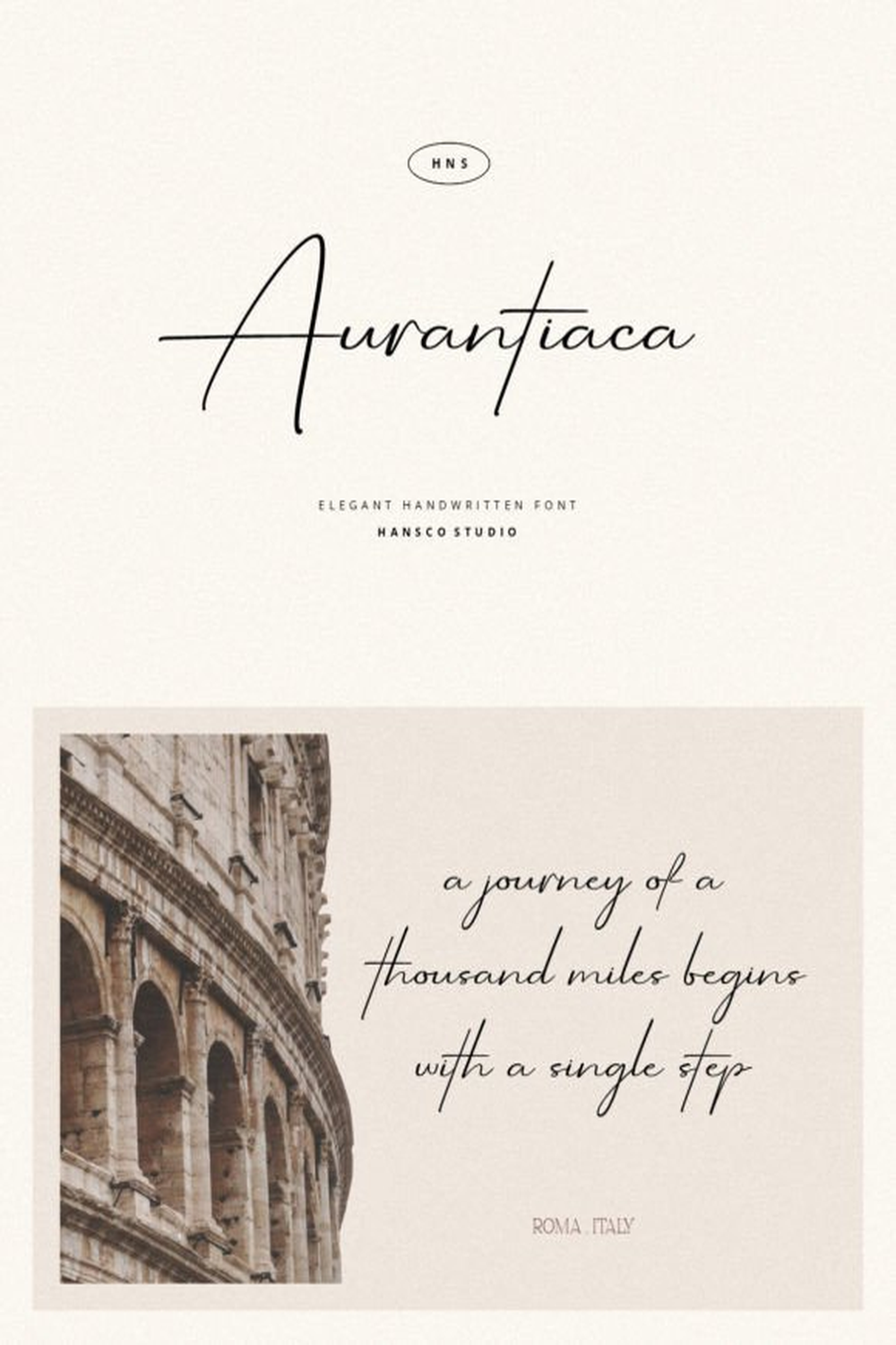 Aurantiaca Signature Font
