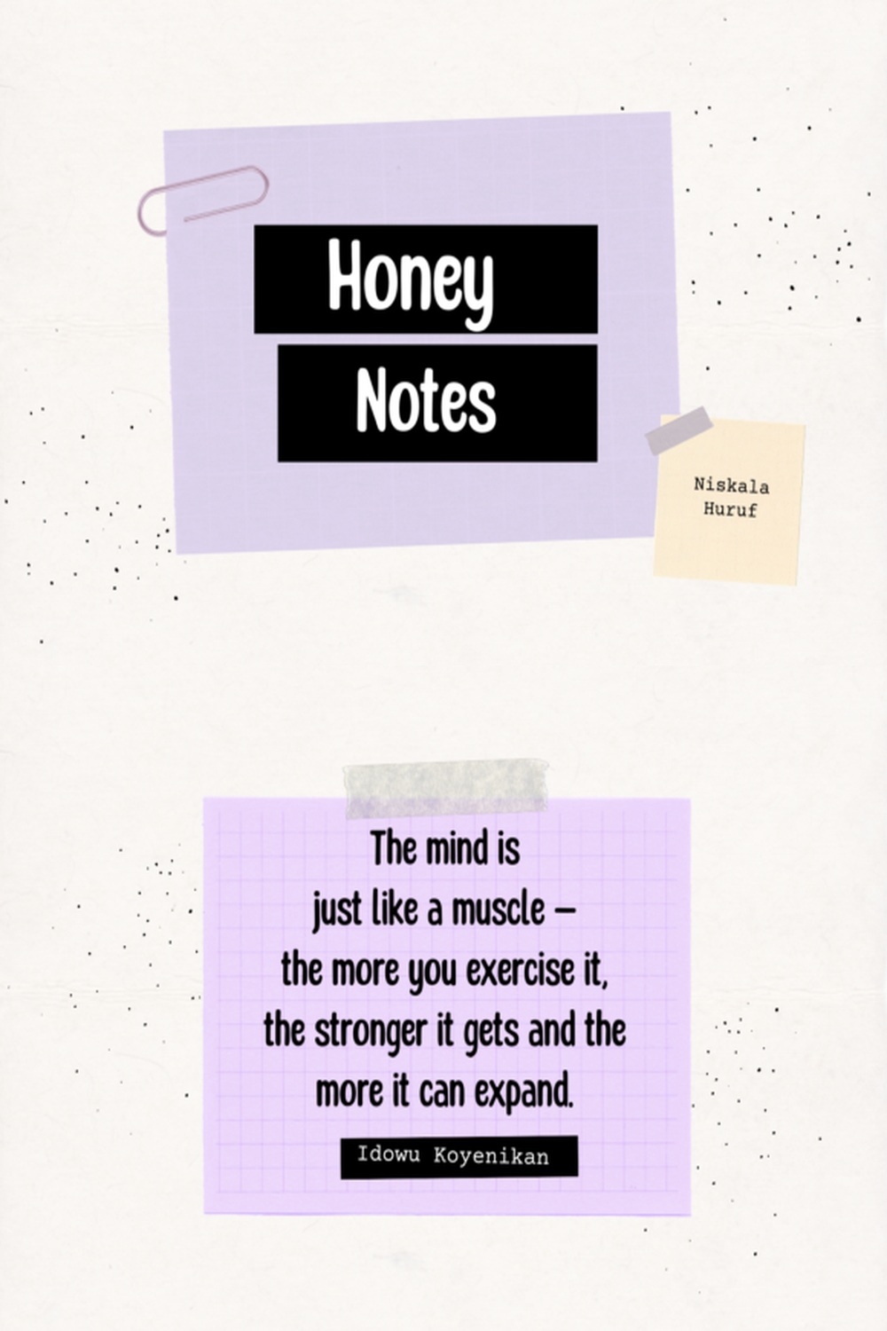 Honey Notes Font