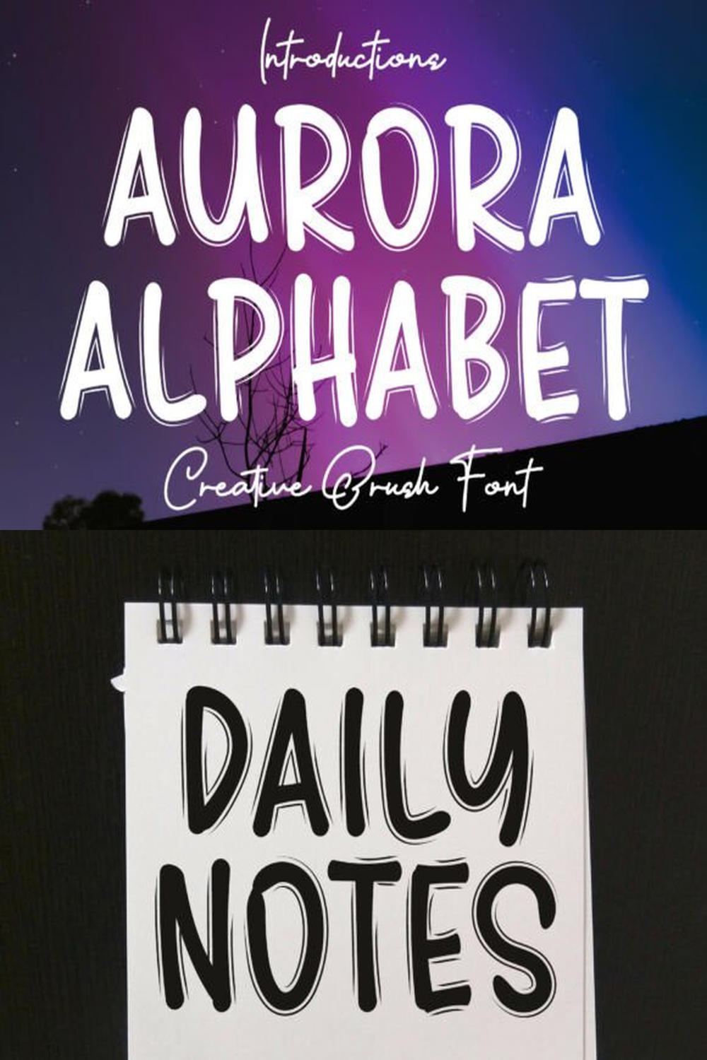 Aurora Alphabet Font