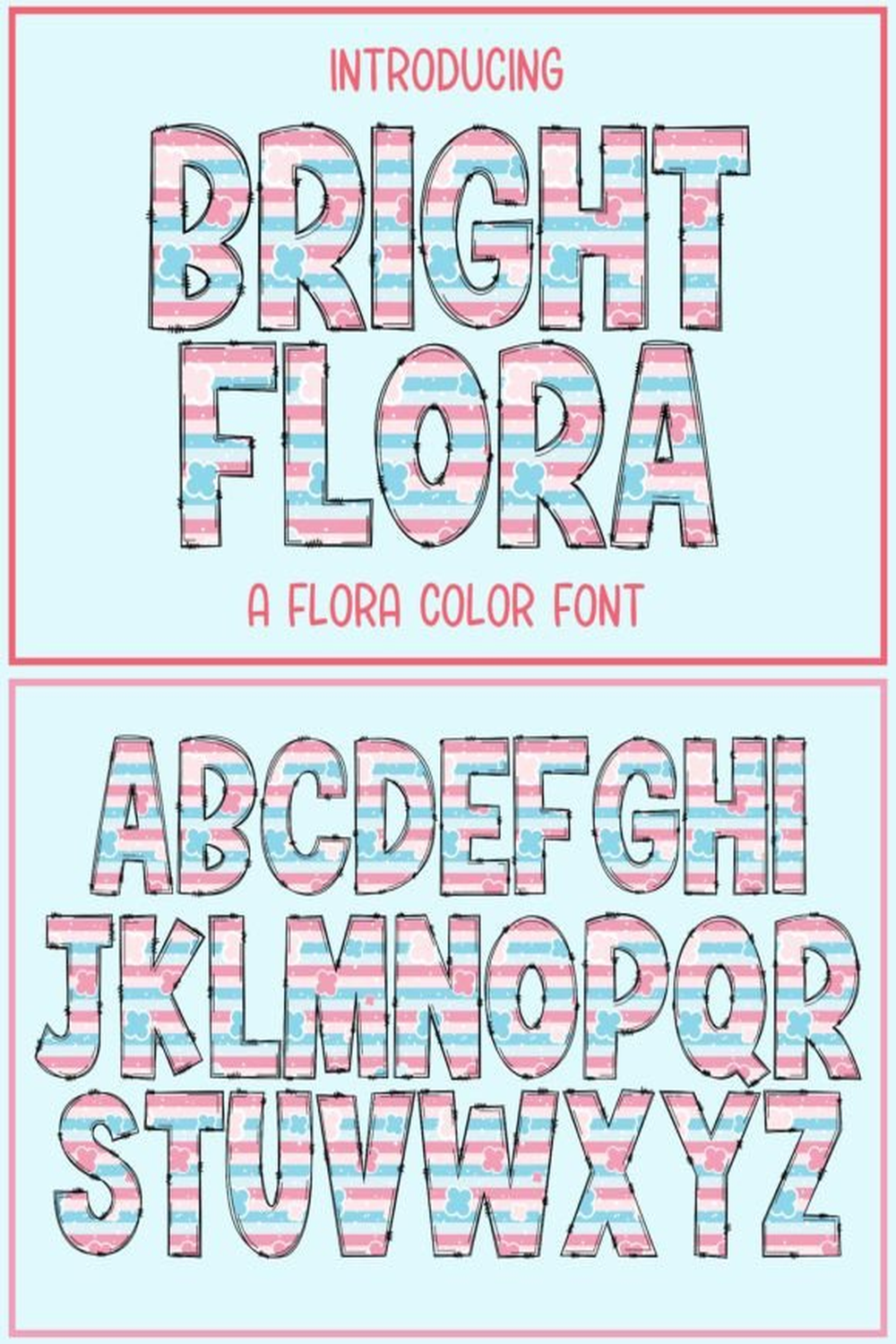 Bright Flora Font