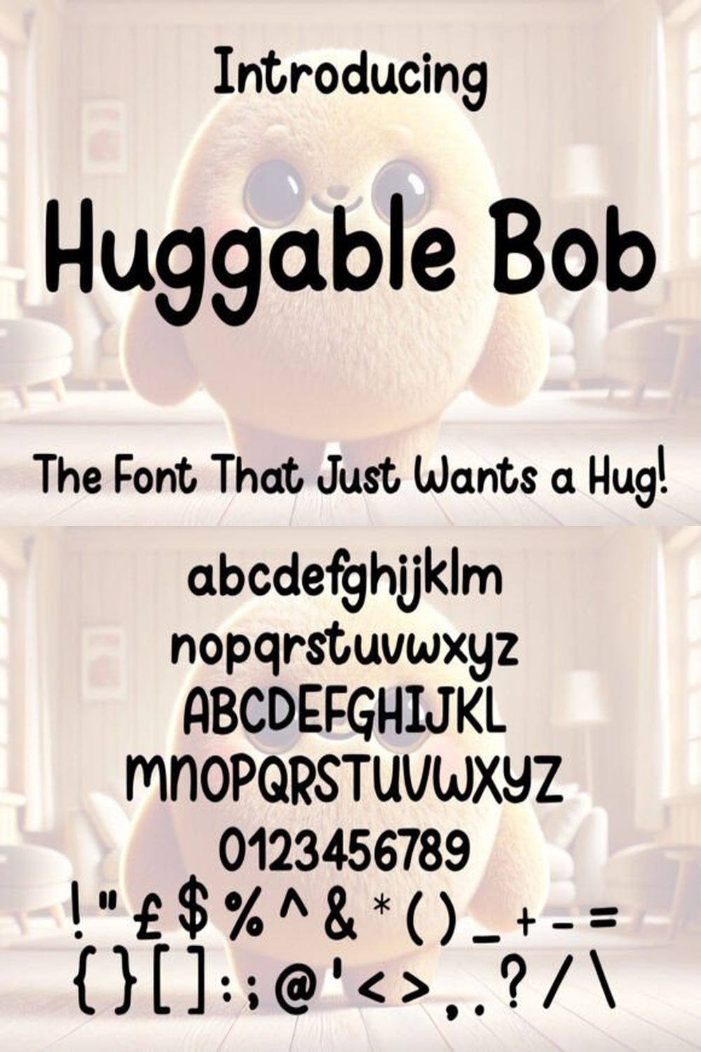 Huggable Bob Font