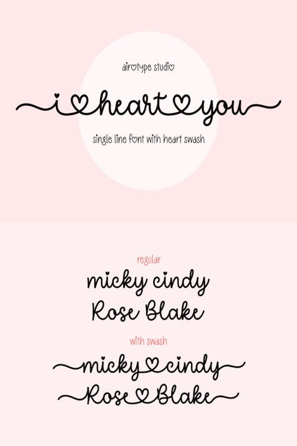 I Heart You Font