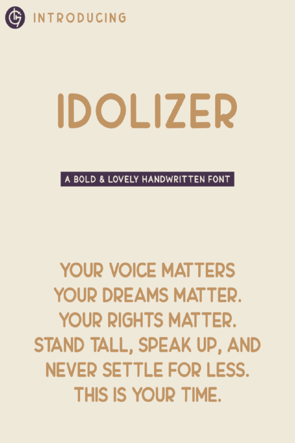 Idolizer Font
