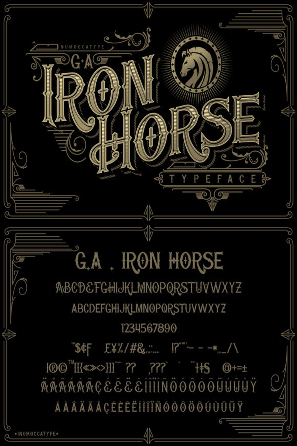 Iron Horse Font