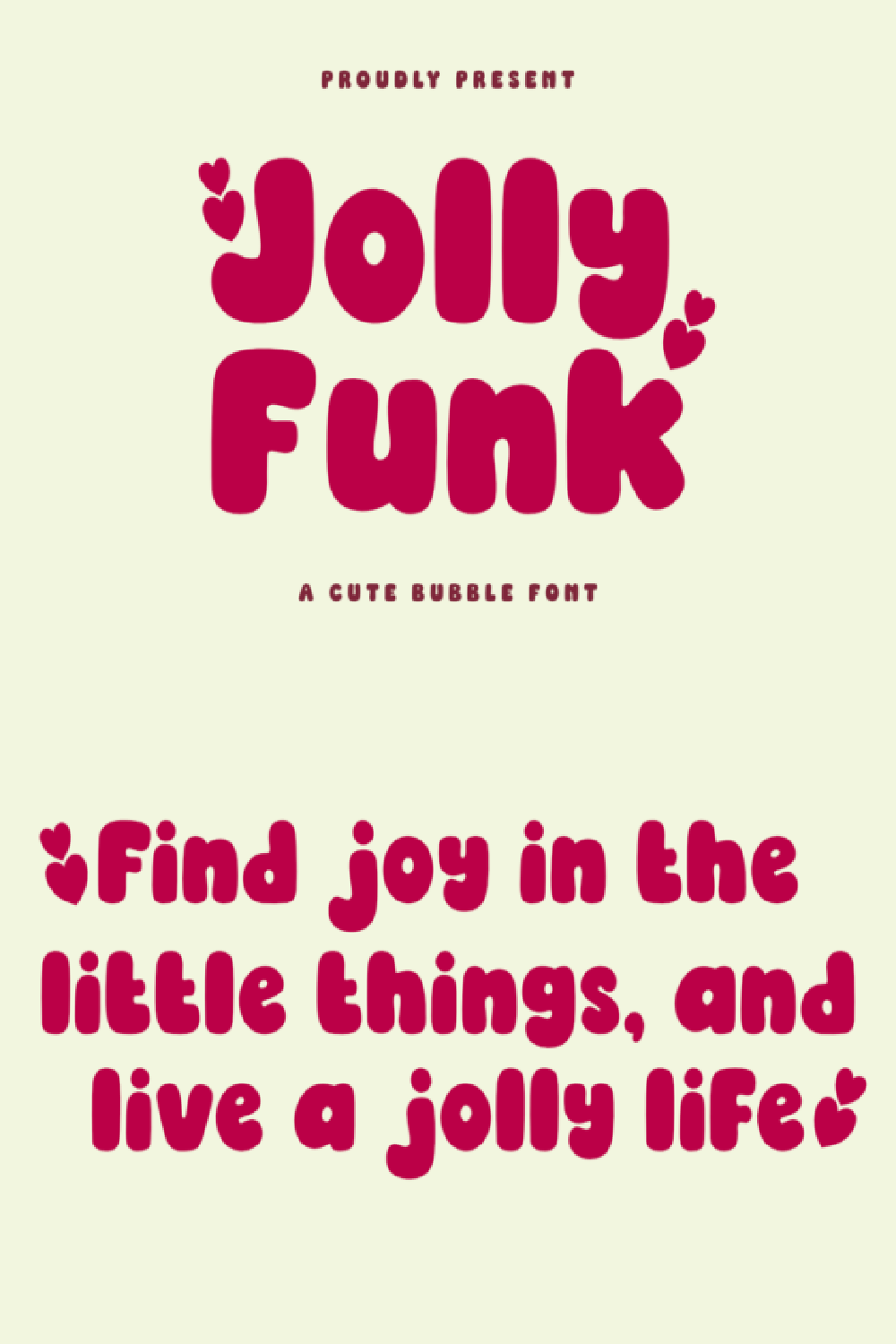 Jolly Funk Font