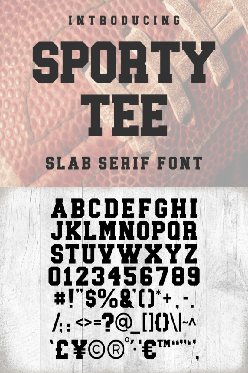 JP Sporty Tee Font