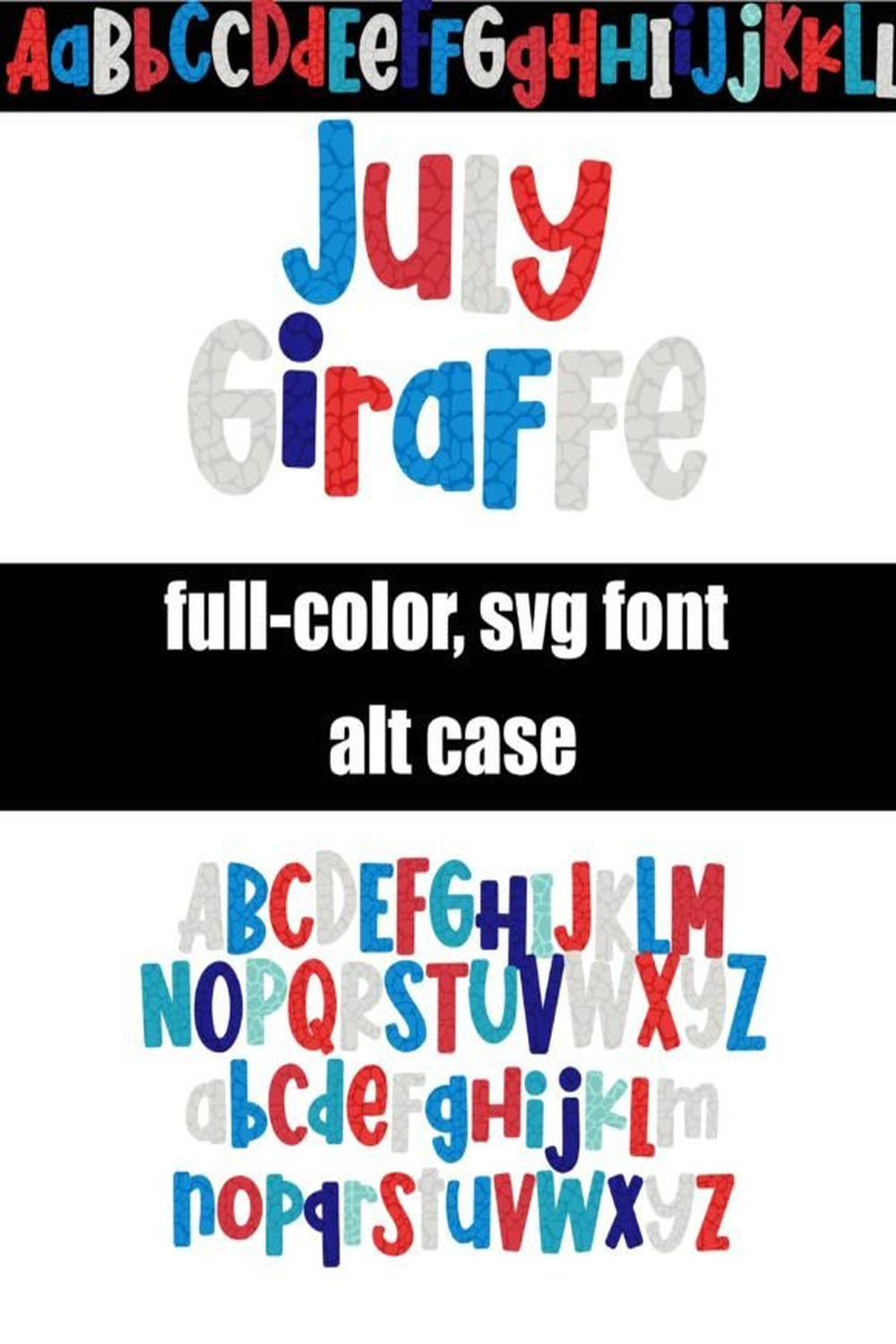 July Giraffe Font