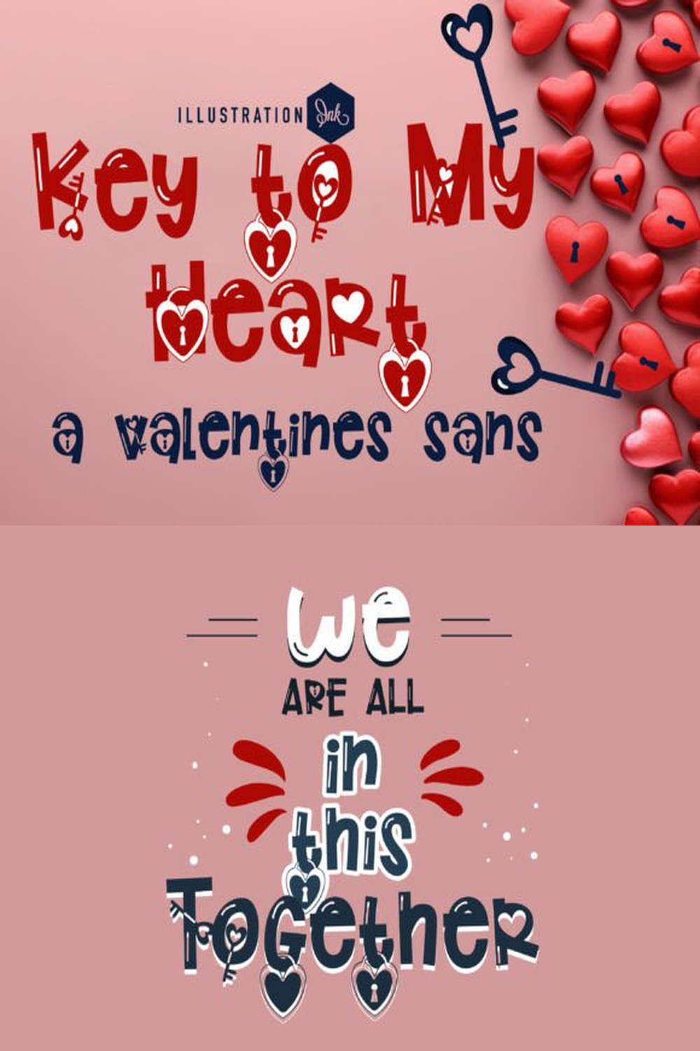 Key to My Heart Font
