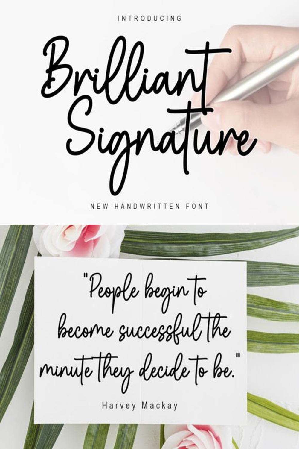 Brilliant Signature Font