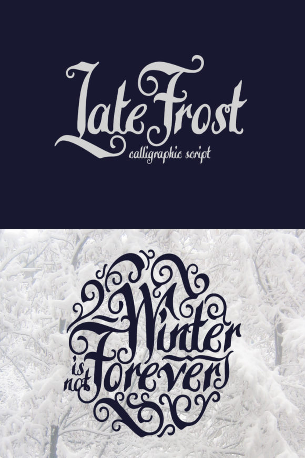 Late Frost Font