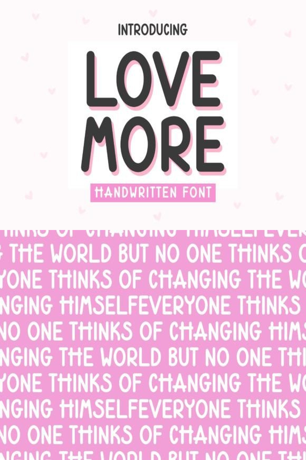 Love More Font