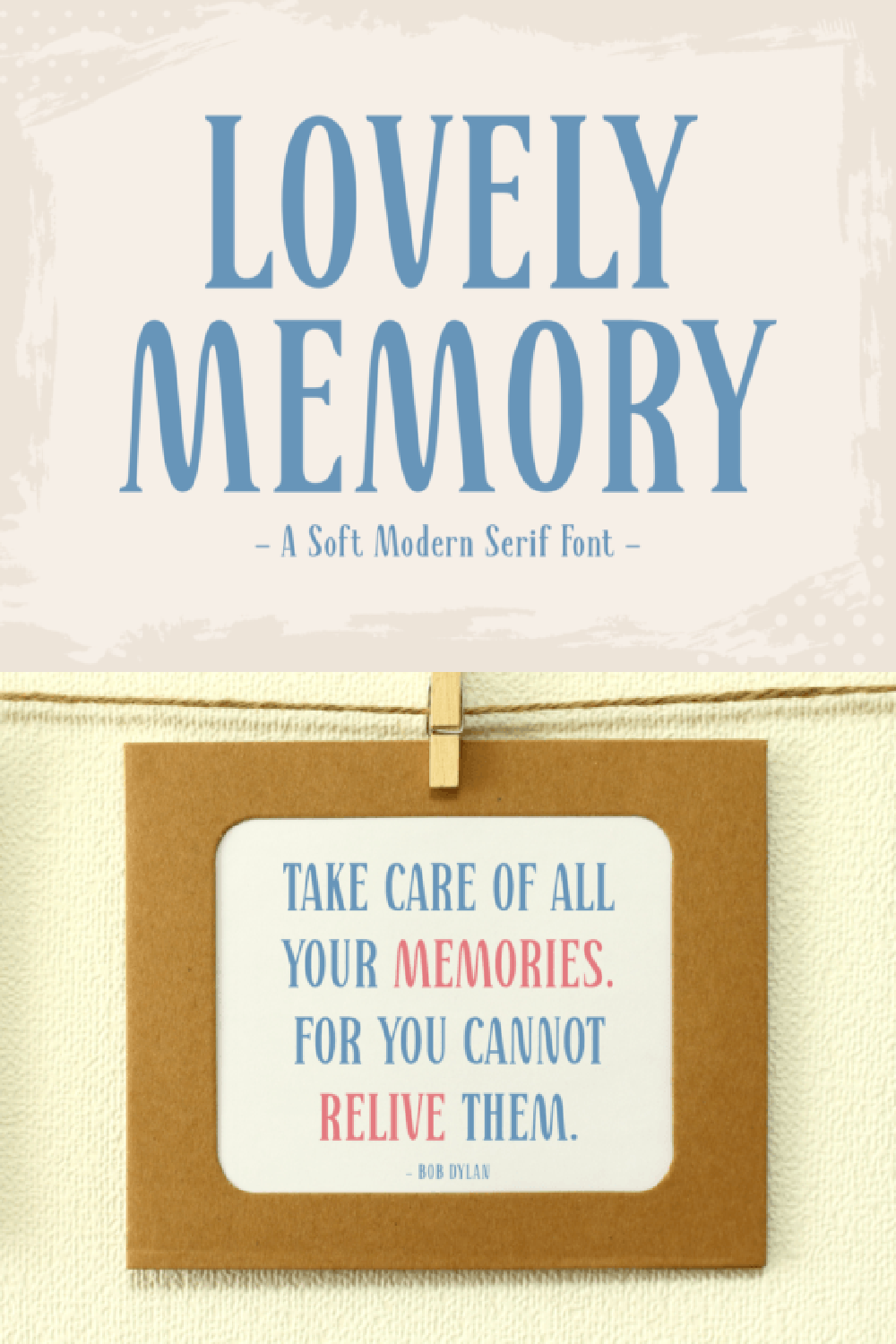 Lovely Memory Font