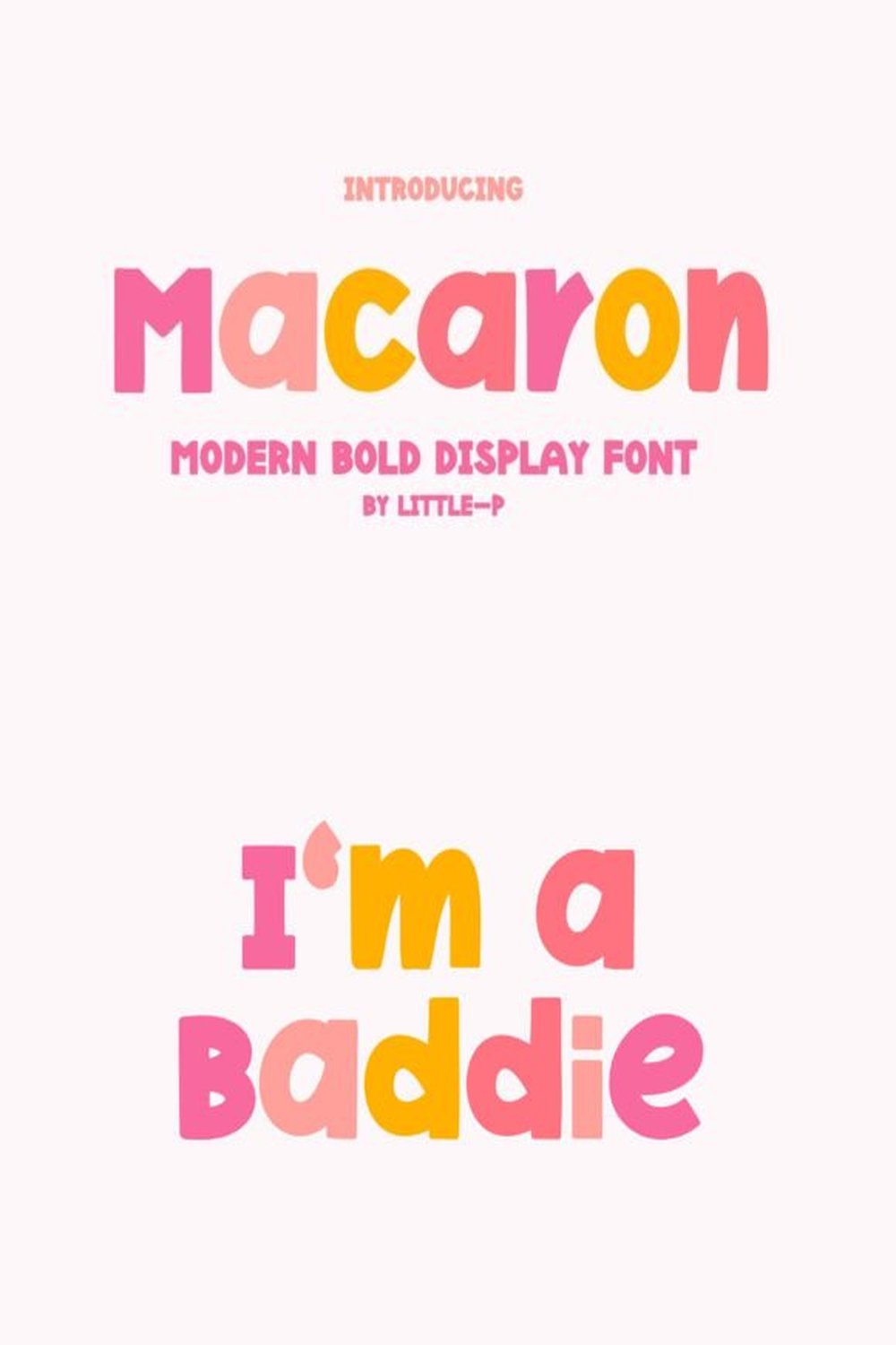 Macaron Font