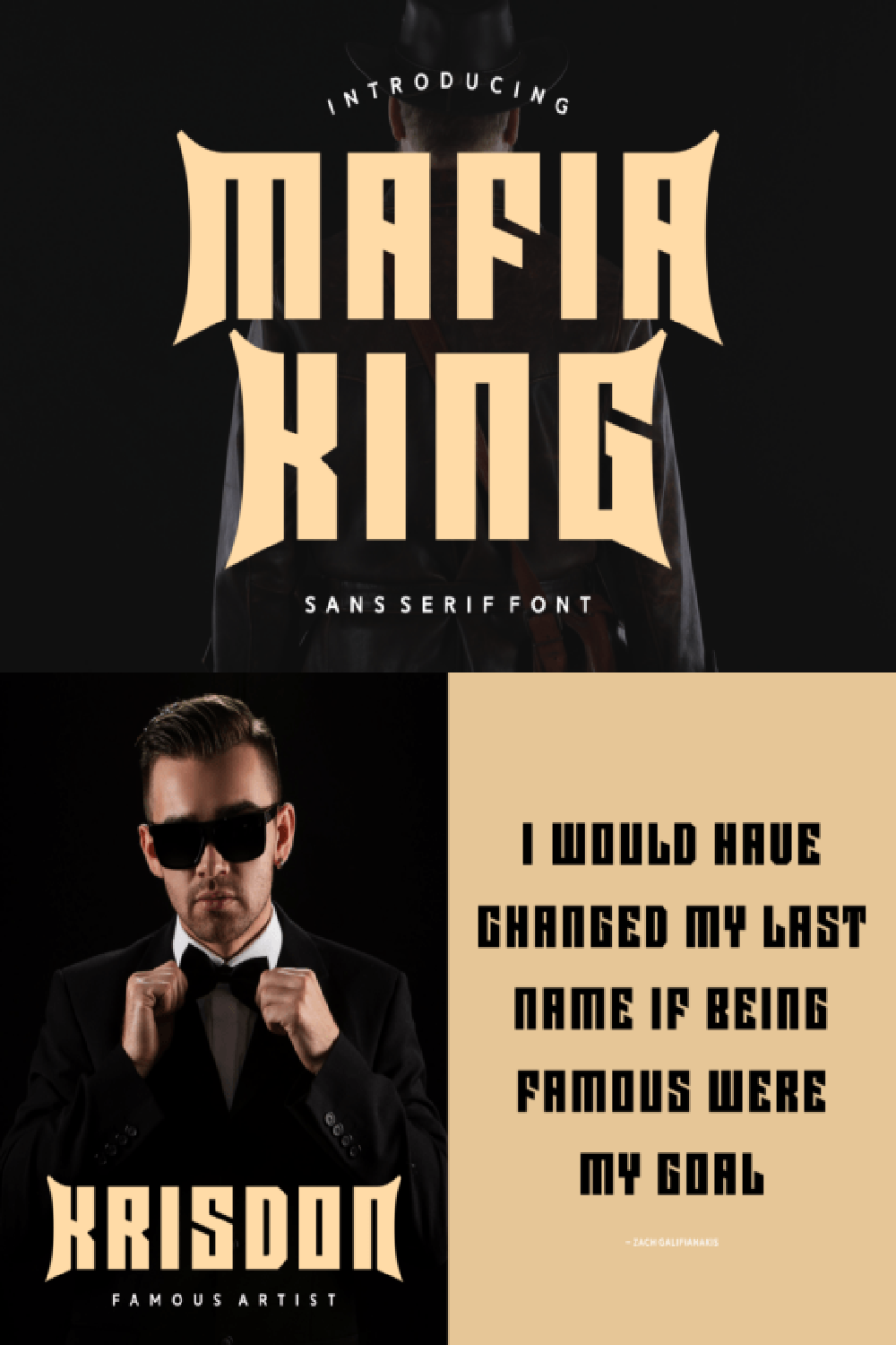 Mafia King Font