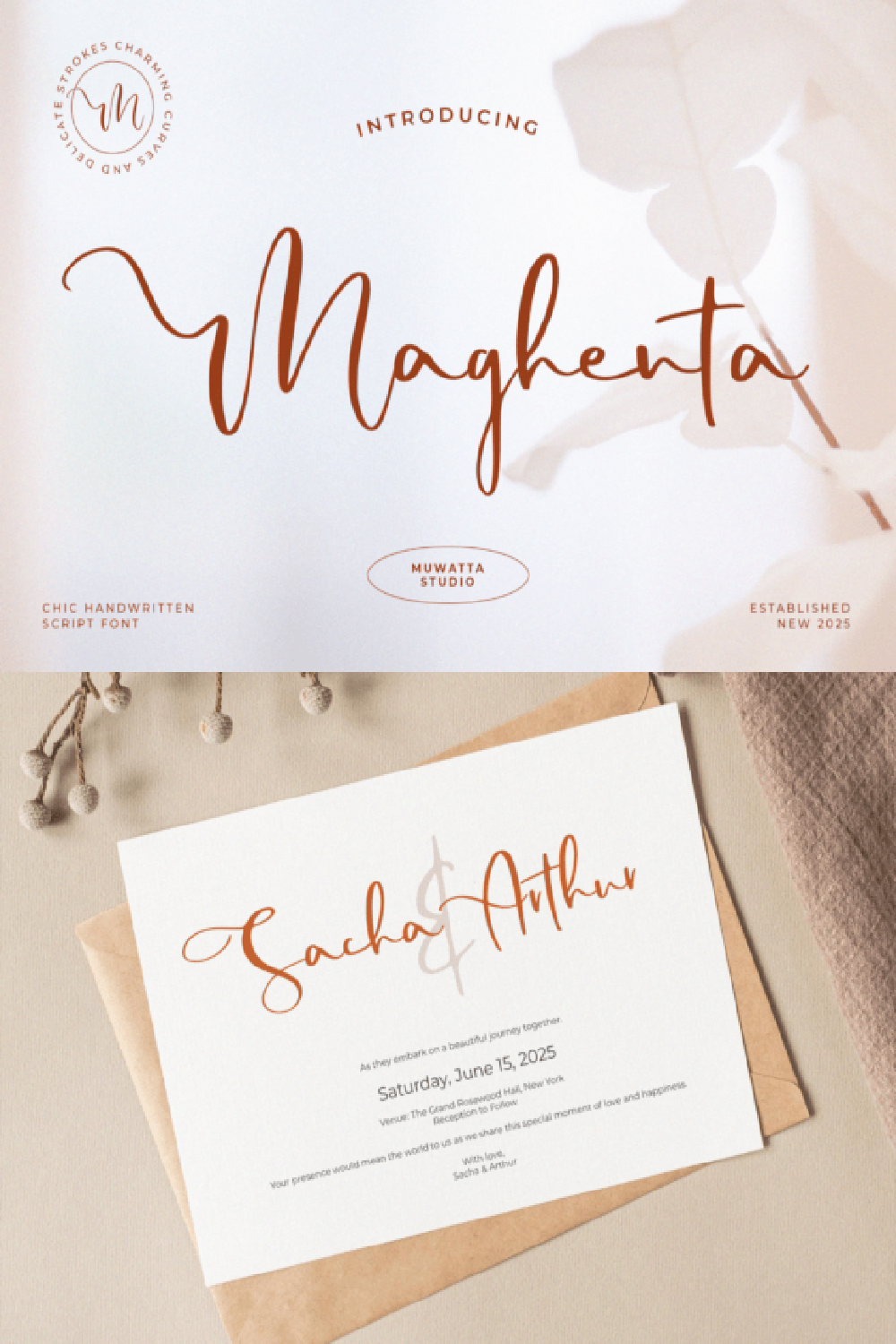 Maghenta Font