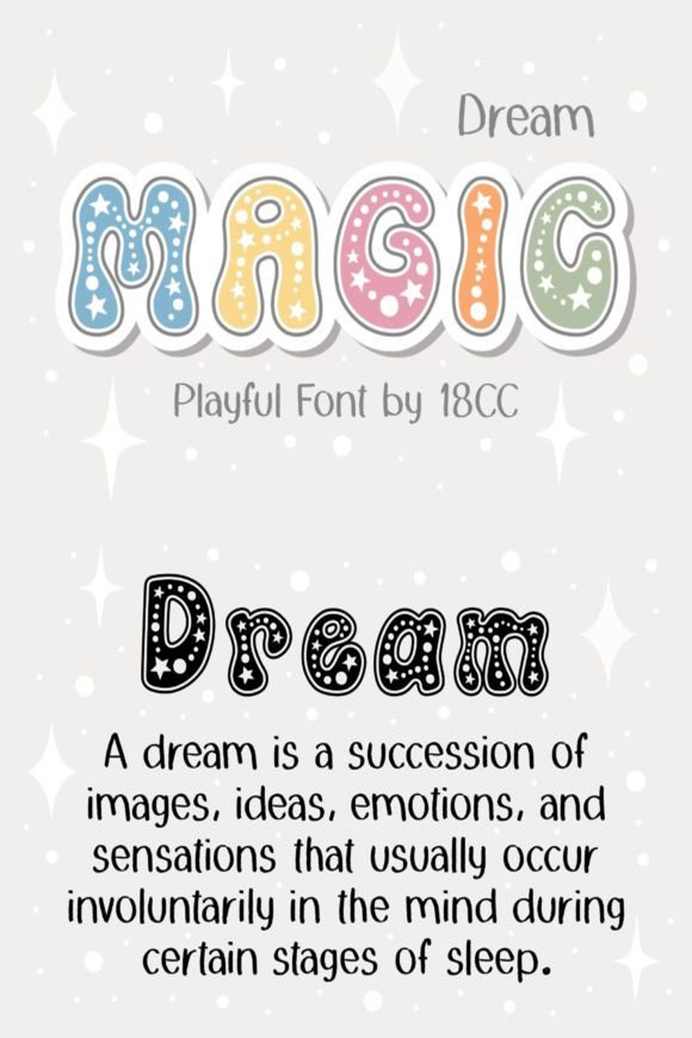 Magic Dream Font