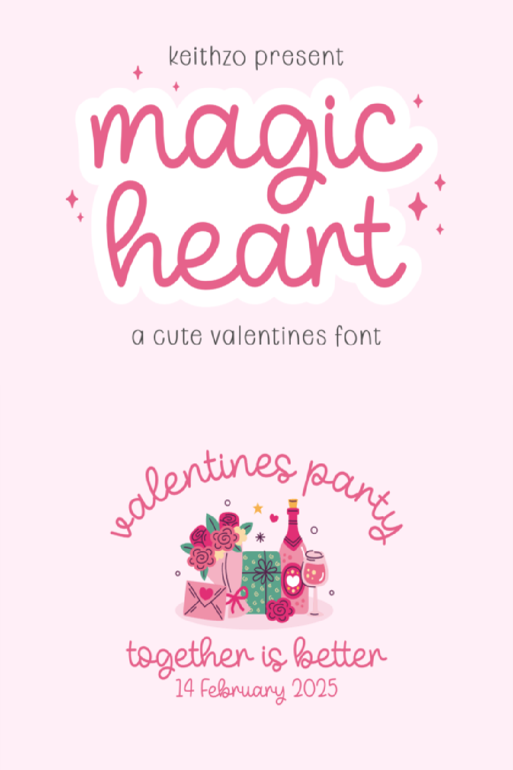 Magic Heart Font