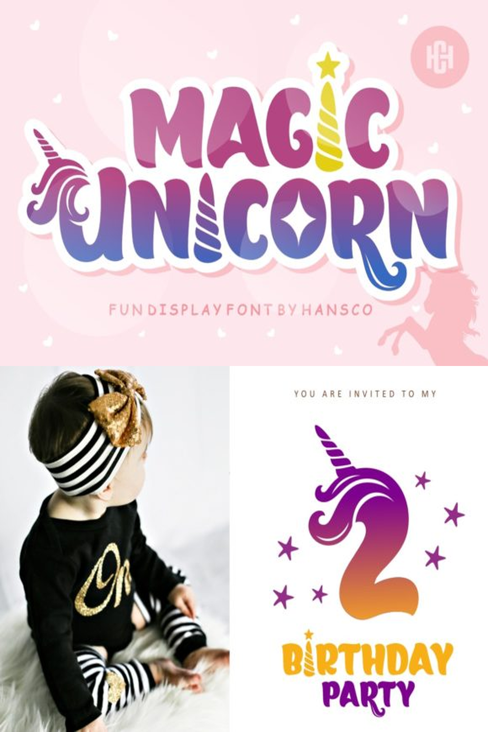 Magic Unicorn Font