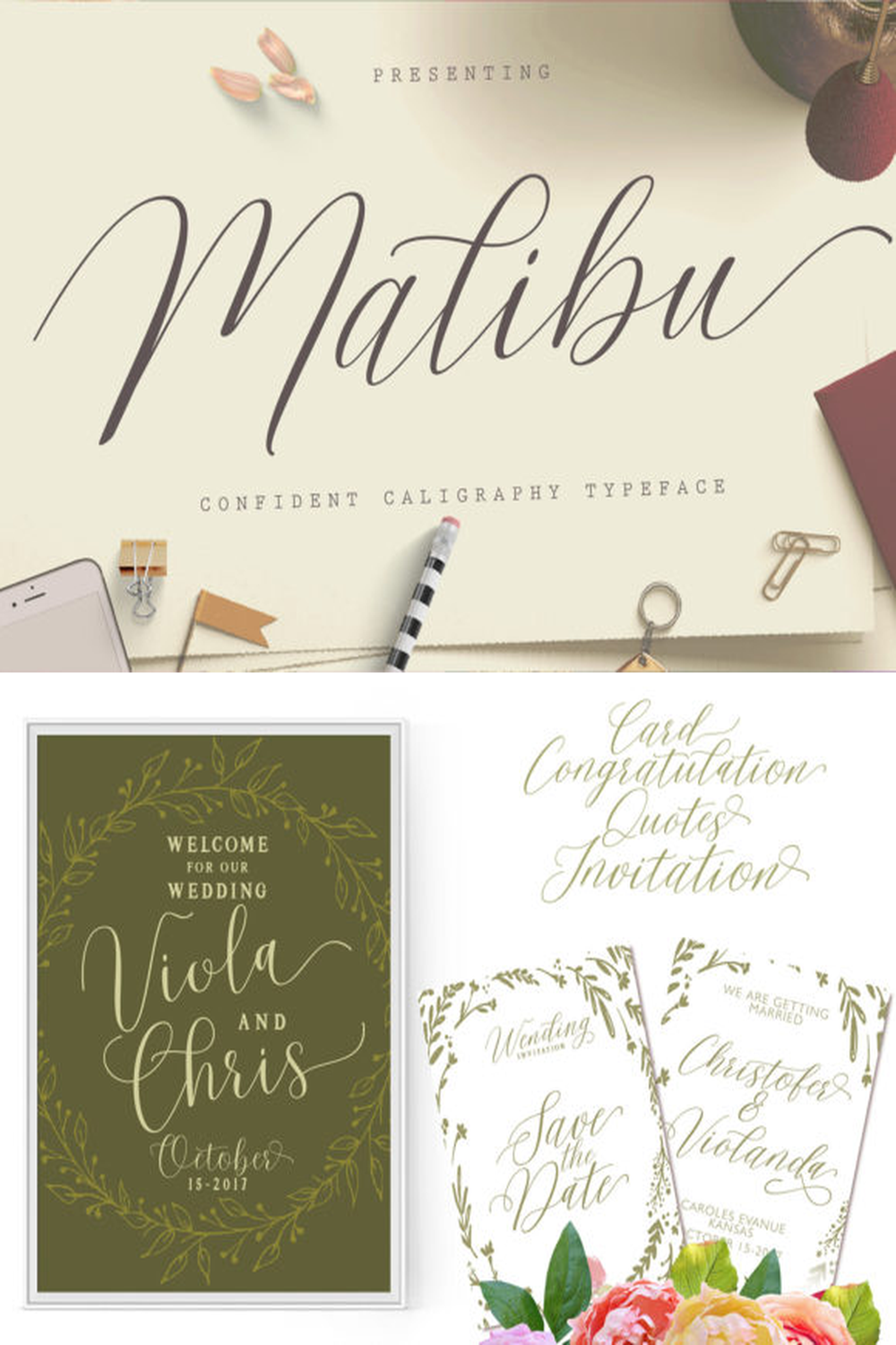 Malibu Script Font