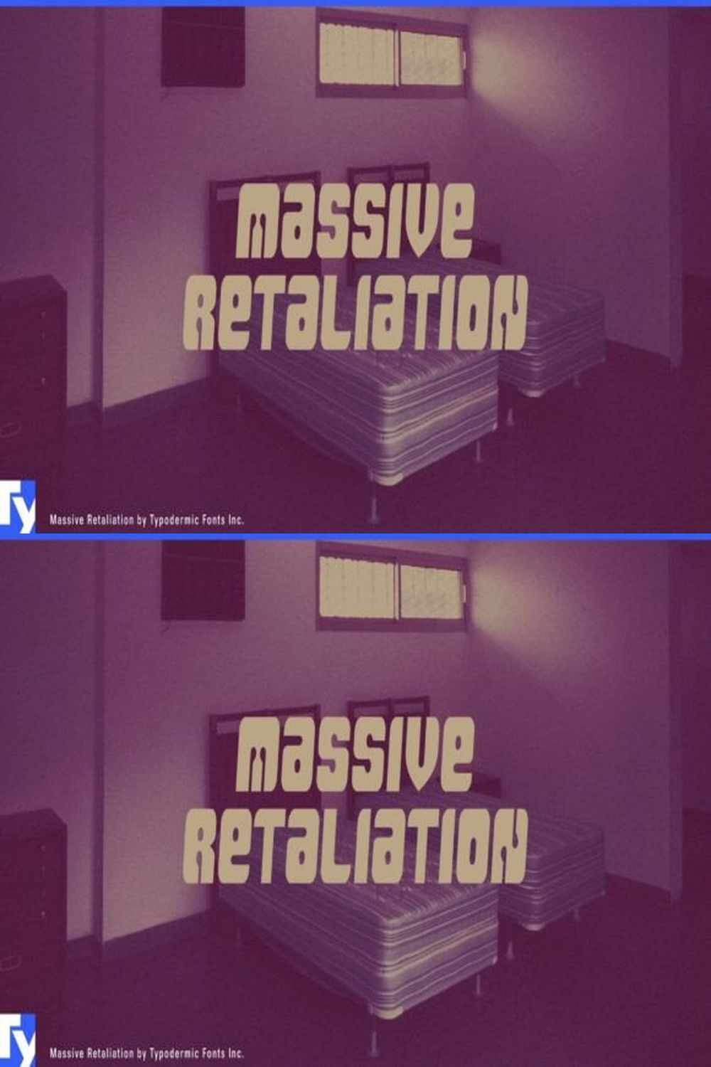 Massive Retaliation Font