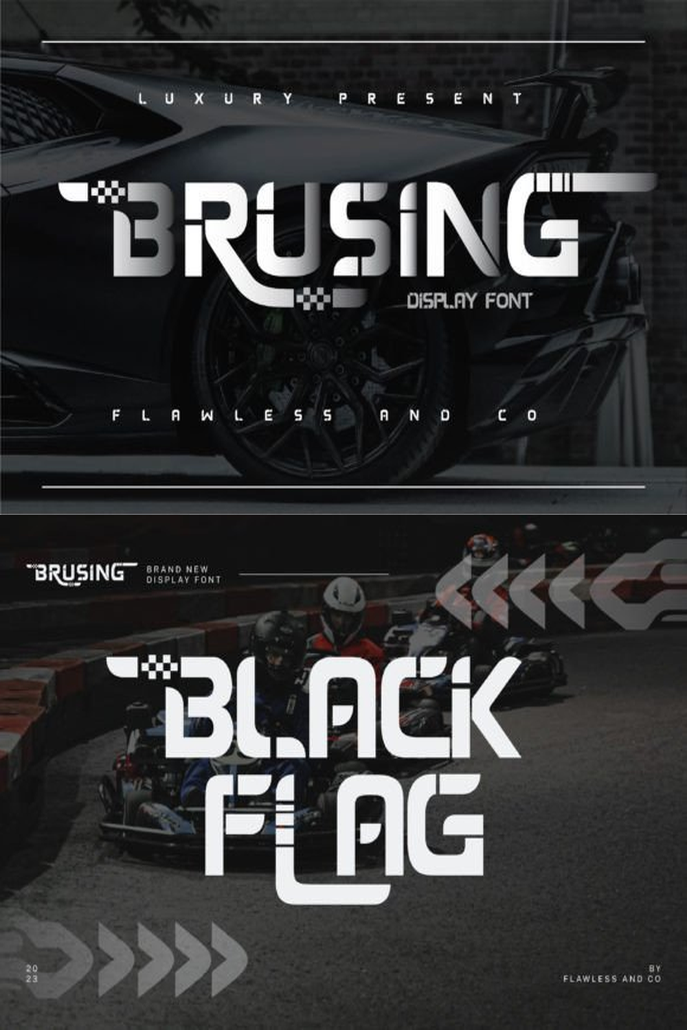 Brusing Font