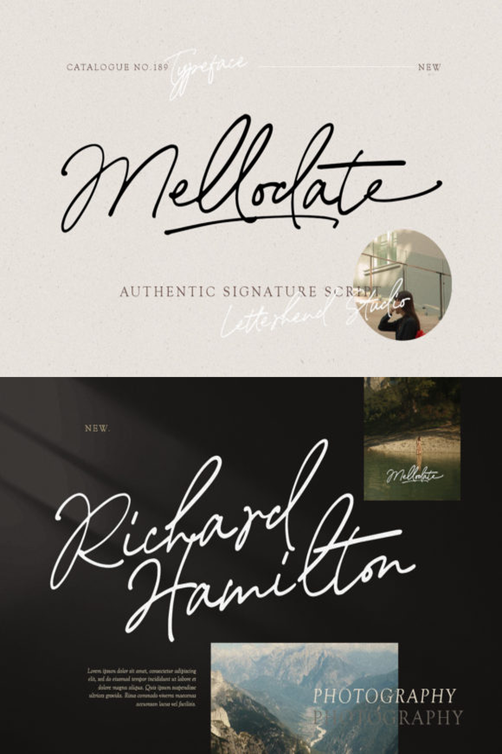 Mellodate Font