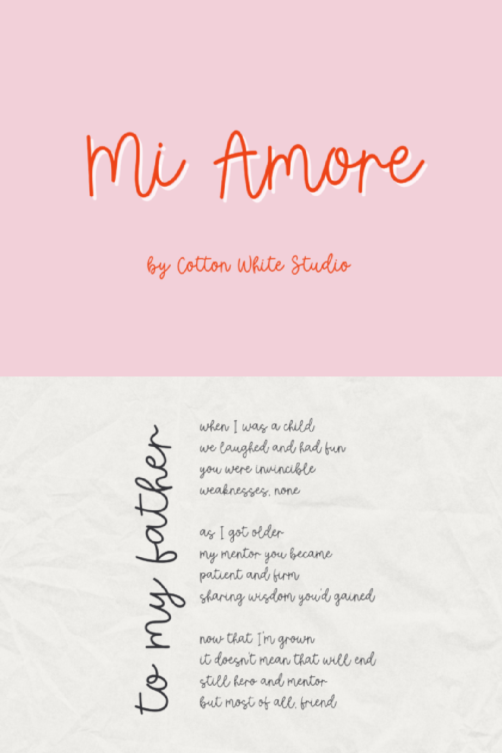 Mi Amore Font