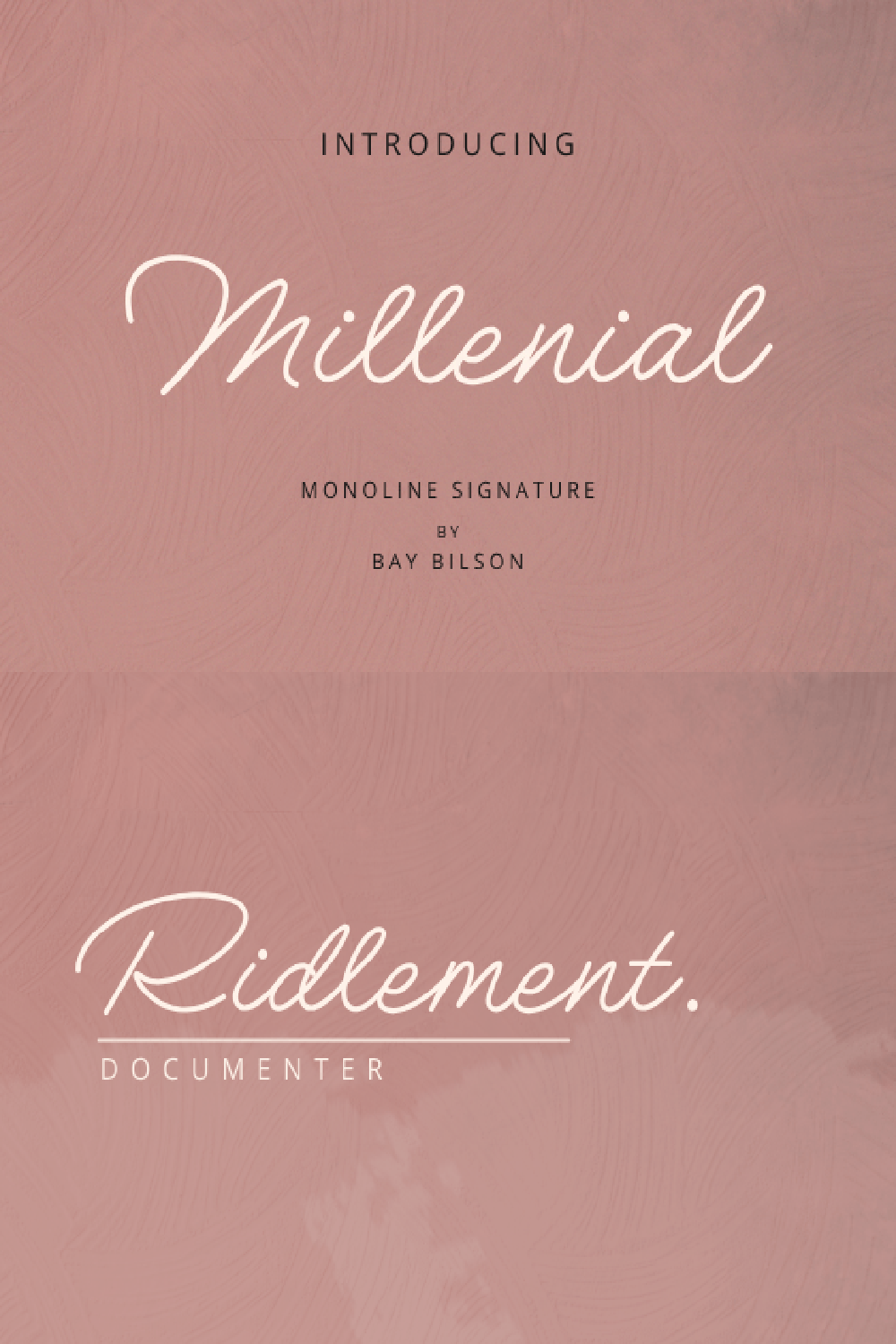 Millenial Font
