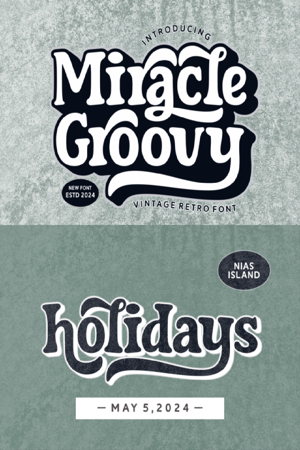 Miracle Groovy Font