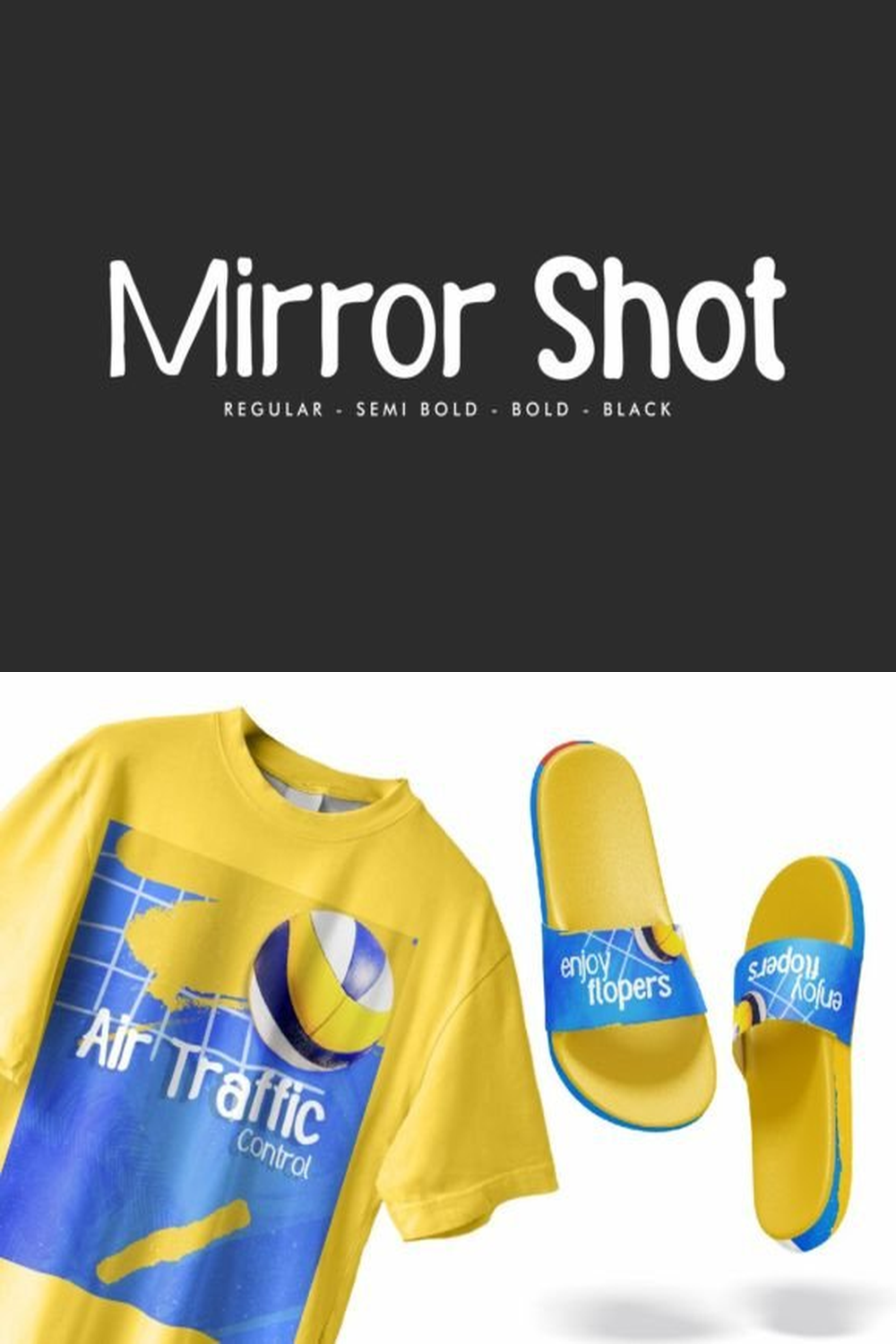 Mirror Shot Font