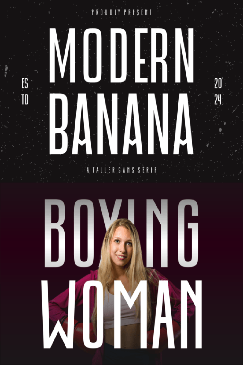 Modern Banana Font